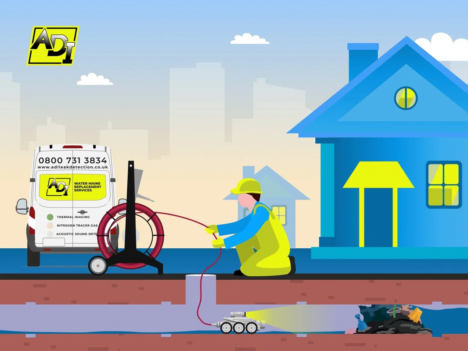 Drainage CCTV Surveys & Investigations Guildford